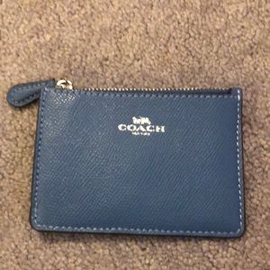 Coach crossgrain leather mini skinny NWT